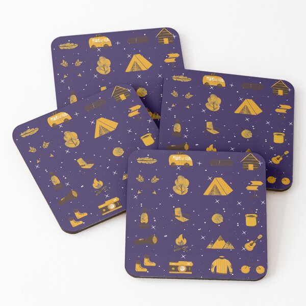 Item preview, The Great Outdoors Camping Print designed and sold by Taleahsdesigns.