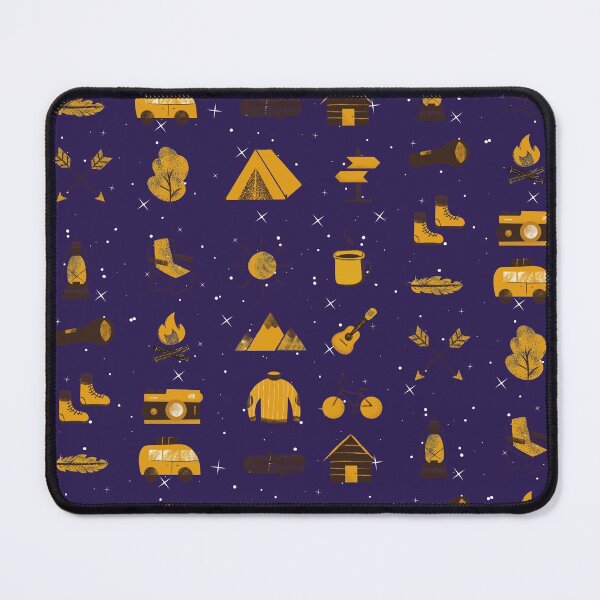 Item preview, The Great Outdoors Camping Print designed and sold by Taleahsdesigns.