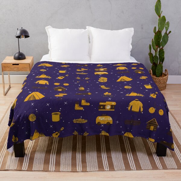 Item preview, The Great Outdoors Camping Print designed and sold by Taleahsdesigns.