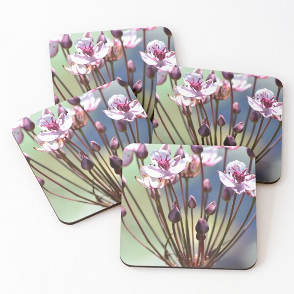 Item preview, Summer Pink Flowers Macro designed and sold by Esther Hutchcroft.