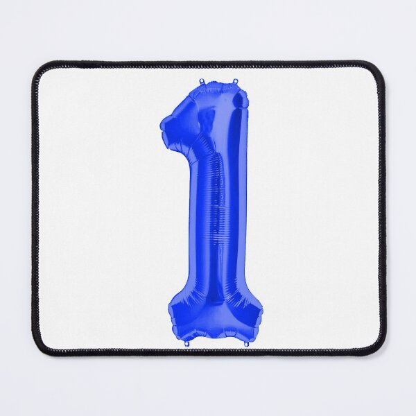 Item preview, One Number 1 Metallic Royal Blue Mylar Foil Helium Balloon for First Birthday or Anniversary designed and sold by Birthdates.