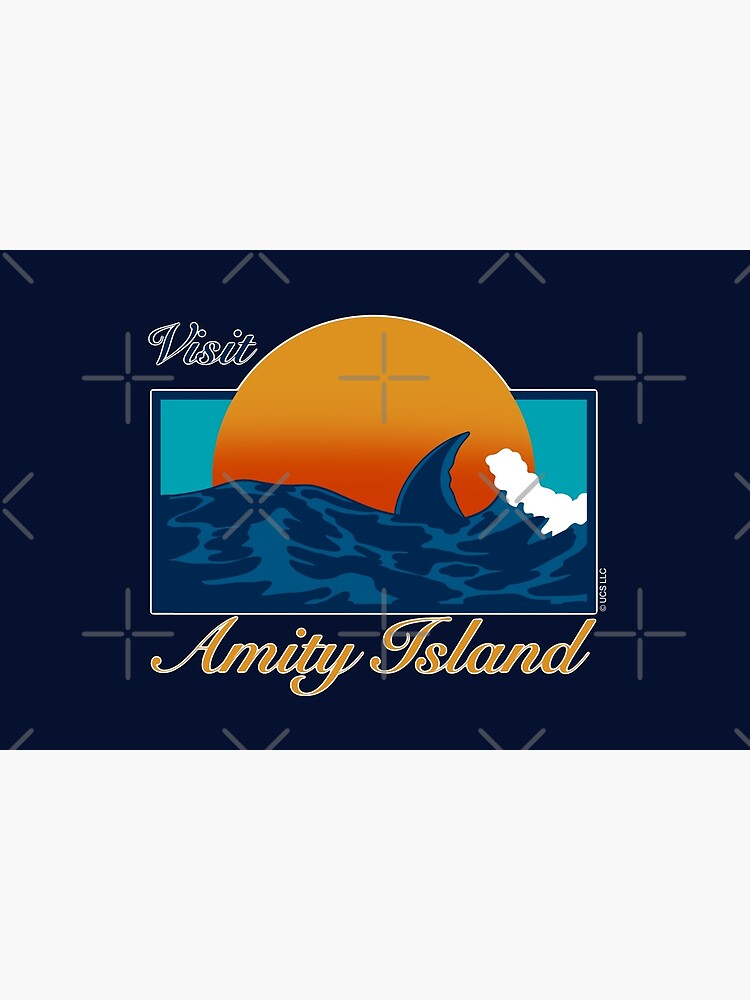 Disover Visit Amity Island Bath Mat