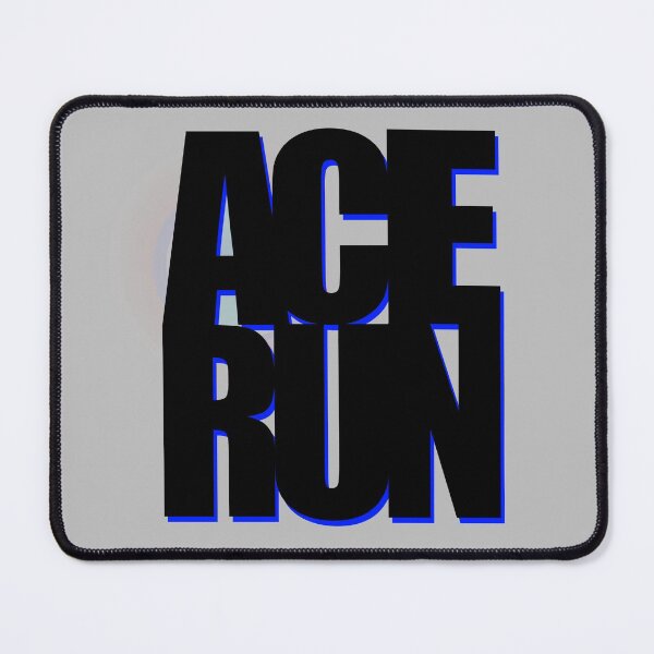 Item preview, Ace Run Back Lit Deep Blue Lifted Letters designed and sold by DiscGolfArt.