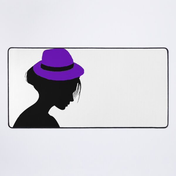 Item preview, LADY WITH PURPLE HAT designed and sold by Adri Barnard.