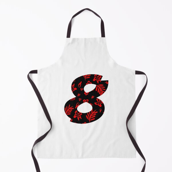 Item preview, Digit 8 (Eight) with floral pattern designed and sold by ns-dot-design.