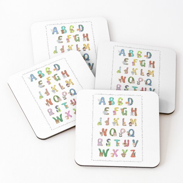 Item preview, Alphabet ABC Poster - Companion piece to the book "Z is for Zebra" by Madeleine Lowell designed and sold by MadeleineLowell.