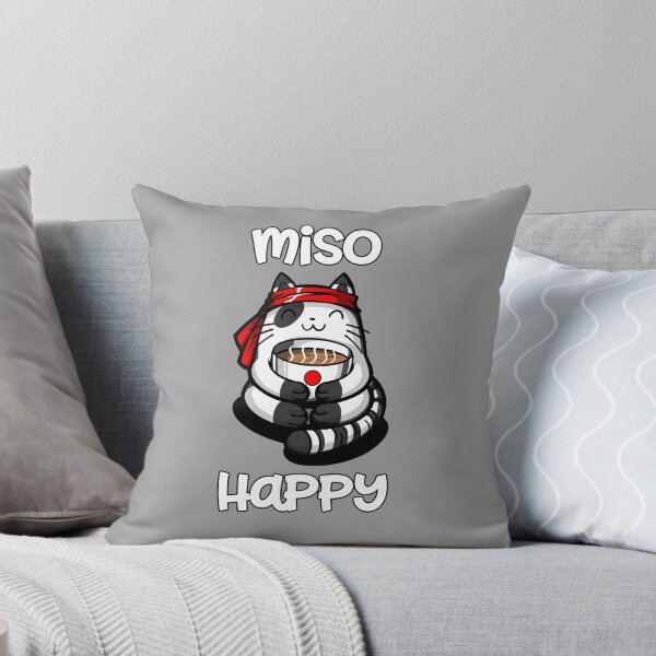 Item preview, Miso Happy Cat Sushi designed and sold by underheaven.