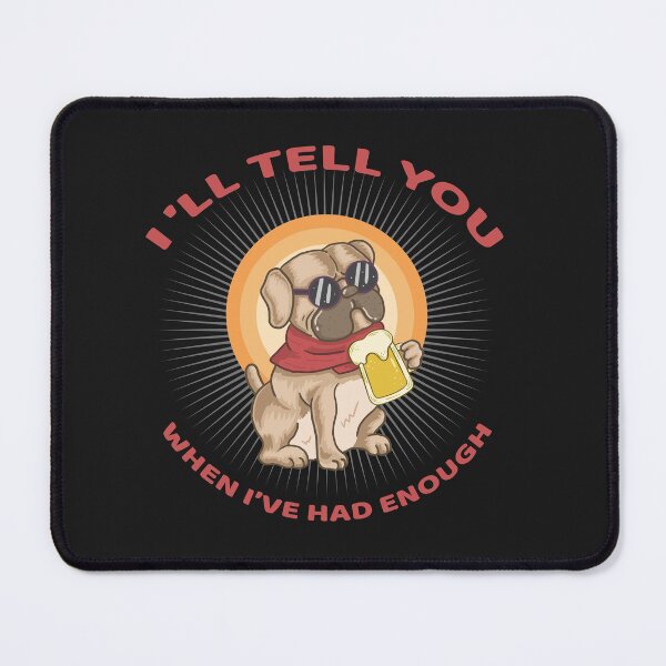 Item preview, Funny colorful dog with a beer  designed and sold by urban-color.