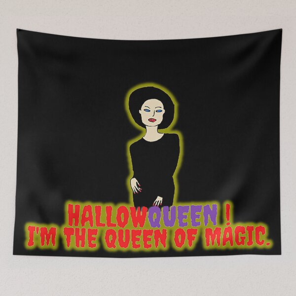 Item preview, Halloween - Hallowqueen of Magic ! designed and sold by drawkwardly.