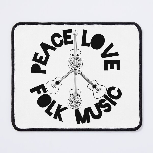 Item preview, Peace, Love, and Folk Music Peace Sign designed and sold by Anna Dreams_Art.