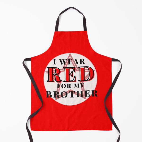 Item preview, I wear RED for my brother designed and sold by Manoroma.