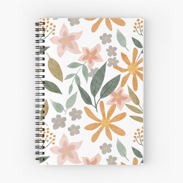 Item preview, Autumnal Floral Pattern designed and sold by cafelab.