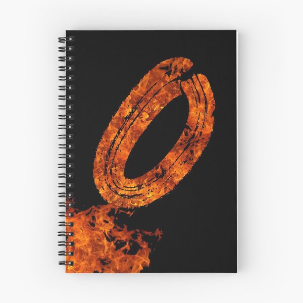 Item preview, Burning on Fire Letter O designed and sold by hatimelhag.