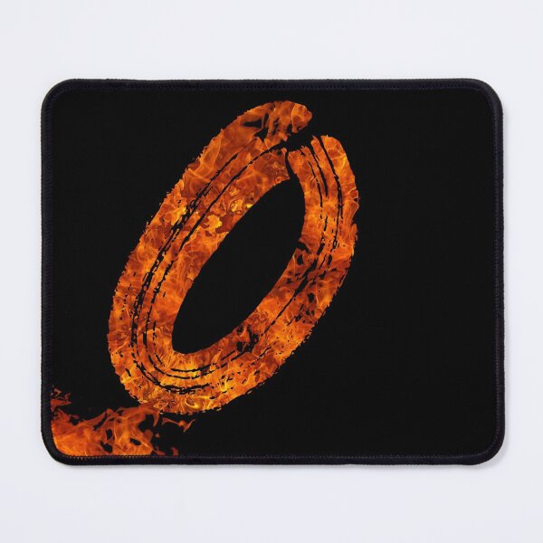 Item preview, Burning on Fire Letter O designed and sold by hatimelhag.