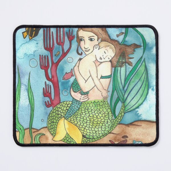 Item preview, Mer-mother & Mer-child designed and sold by Niina  Niskanen.
