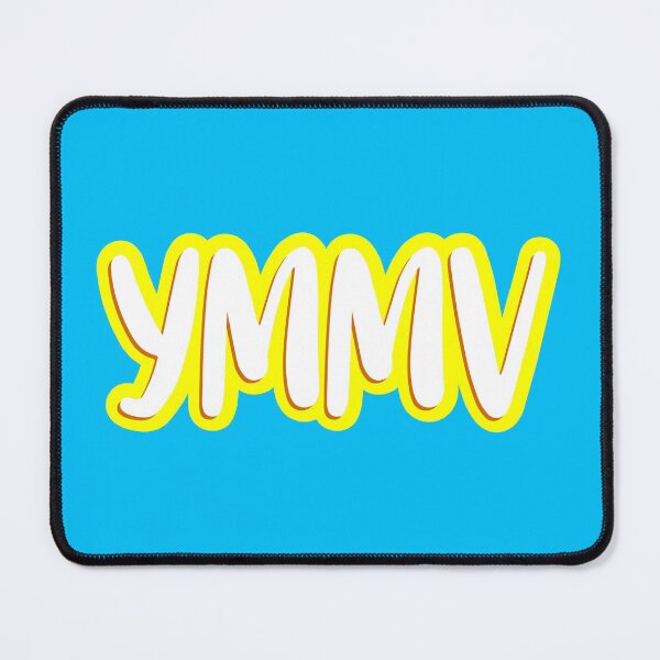 Item preview, YMMV Your Mileage May Vary designed and sold by Jokertags.