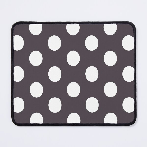 Item preview, Large WHITE and CHARCOAL GREY POLKA DOTS designed and sold by RachelMacht.