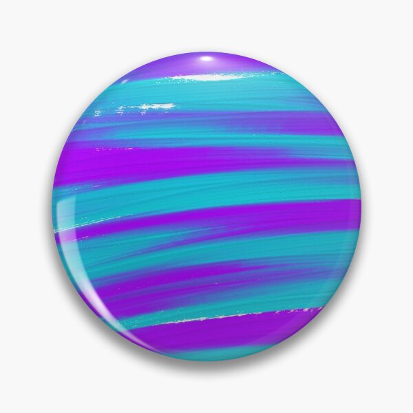 Item preview, Mermaid Ocean Waves Turquoise Purple Oil Painting Abstract Art Brush Strokes  designed and sold by hopecope.