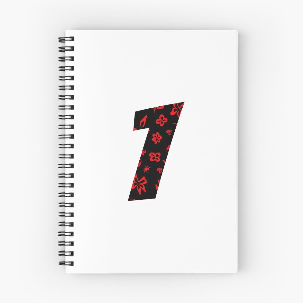 Item preview, Digit 1 (One) with floral pattern designed and sold by ns-dot-design.