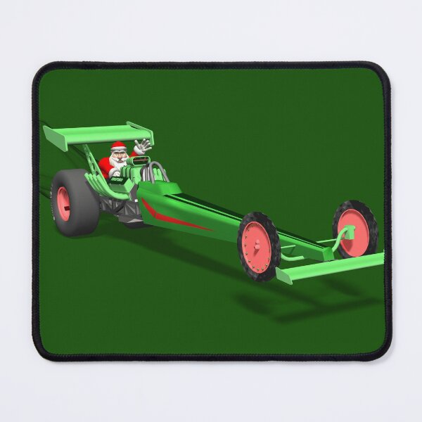 Item preview, - Santa Claus In Dragster designed and sold by Mythos57.