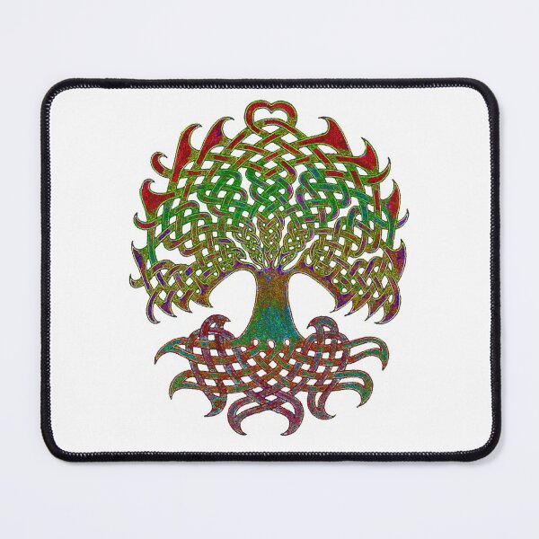 Celtic Knot Tree of Life Mouse Pad