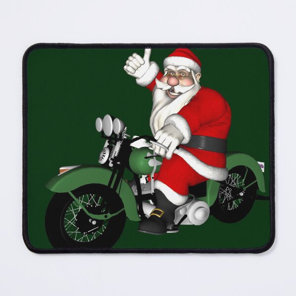 Item preview, - Vintage Biker Santa Claus  designed and sold by Mythos57.