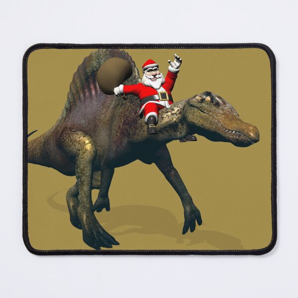 Item preview, Santa Claus Riding A Spinosaurus designed and sold by Mythos57.