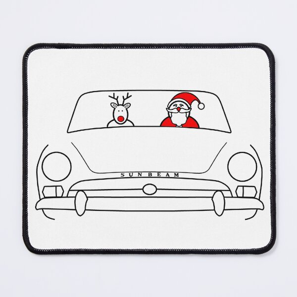 Item preview, Sunbeam Alpine classic British sports car Christmas special edition  designed and sold by soitwouldseem.