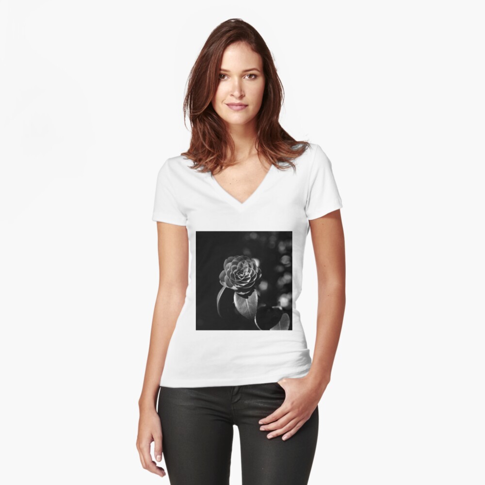 Item preview, Fitted V-Neck T-Shirt designed and sold by rodneyj46.