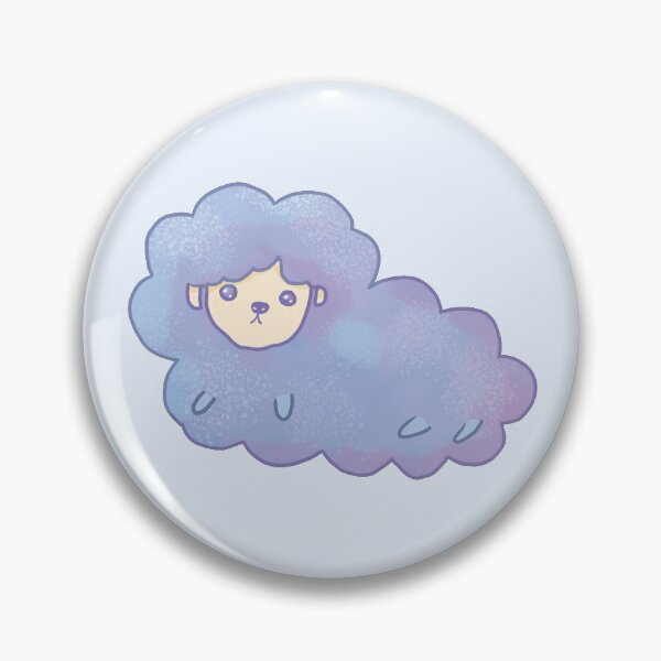Item preview, The little blue sheep designed and sold by MintAccent.
