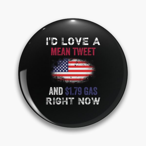 Item preview, I'd love a mean tweet Funny Political Anti Biden #darkbackground designed and sold by Happy-PrintZ.
