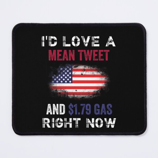 Item preview, I'd love a mean tweet Funny Political Anti Biden #darkbackground designed and sold by Happy-PrintZ.
