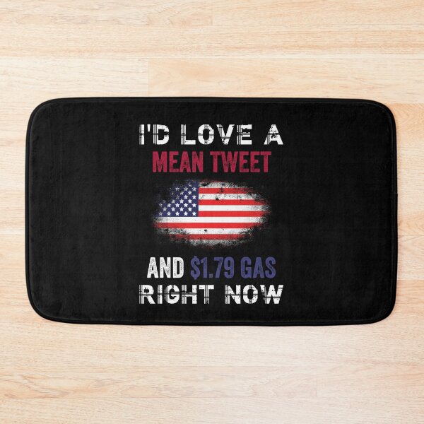 Item preview, I'd love a mean tweet Funny Political Anti Biden #darkbackground designed and sold by Happy-PrintZ.