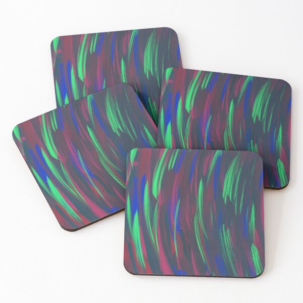 Item preview, Glow Neon Abstract Art Oil Paint Painting Colorful Design designed and sold by hopecope.