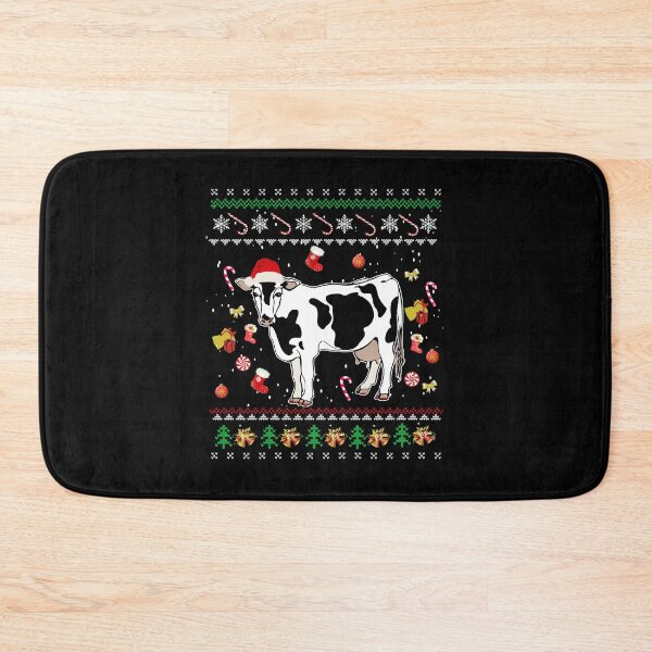 Item preview, Funny Cow Christmas Ugly Sweater Style Pajama Xmas Gift designed and sold by beckergree.