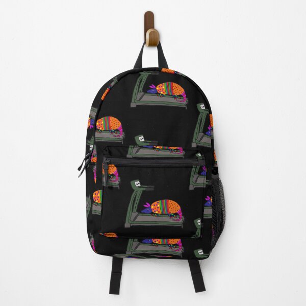 Item preview, Funny Armadillo on Treadmill Pop Art designed and sold by Nature's Fancy.
