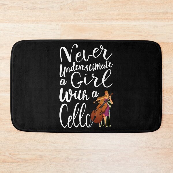 Item preview, Never Underestimate a Girl With a Cello Cool Gift for Girls design designed and sold by suvil.