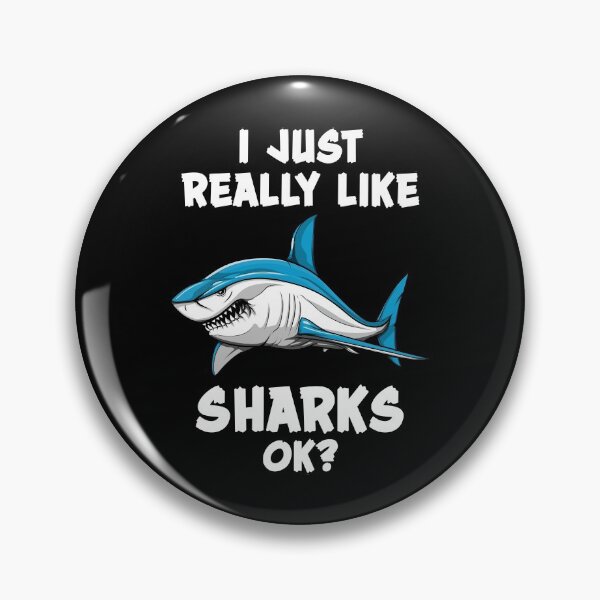 Item preview, I Just Really Like Sharks Ok? designed and sold by underheaven.
