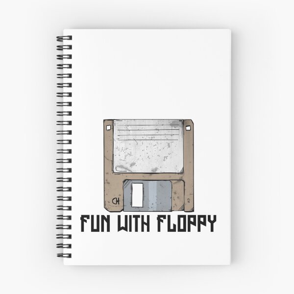 Item preview, Floppy Disk Fun with Floppy Vintage 80s + 90s Technology Old Gadgets designed and sold by emm-j.