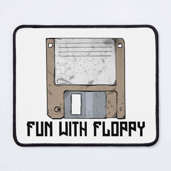 Item preview, Floppy Disk Fun with Floppy Vintage 80s + 90s Technology Old Gadgets designed and sold by emm-j.