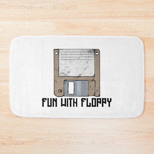 Item preview, Floppy Disk Fun with Floppy Vintage 80s + 90s Technology Old Gadgets designed and sold by emm-j.
