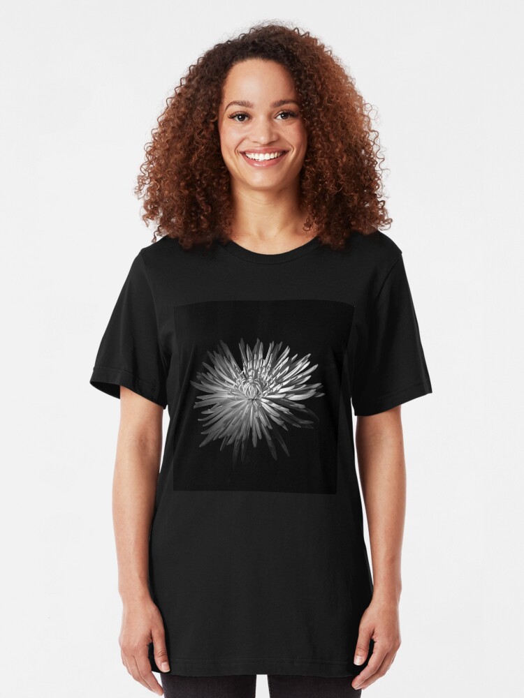 Alternate view of Spring Chrysanthemum Slim Fit T-Shirt