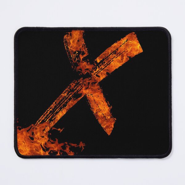 Item preview, Burning on Fire Letter X designed and sold by hatimelhag.
