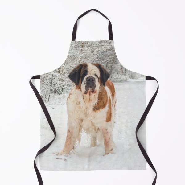 Item preview, St Bernard dog in the snow designed and sold by HaleyRedshaw.