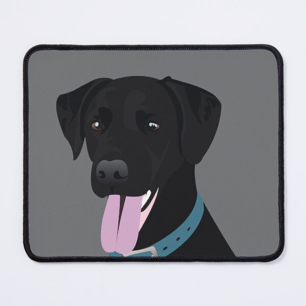 Item preview, Dante the Black Labrador designed and sold by KCPetPortraits.