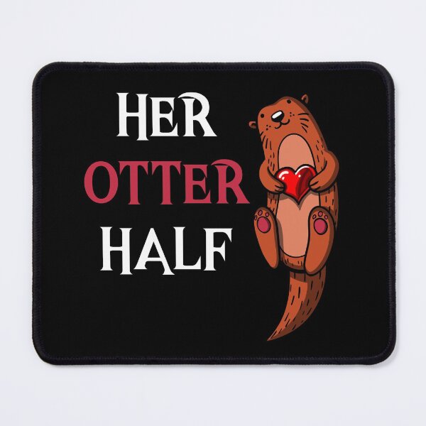Item preview, Her Otter Half Boyfriend designed and sold by underheaven.