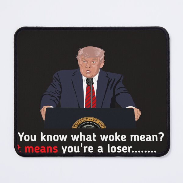 Item preview,  Funny Trump "Everything Woke Turns to Shit." DJT designed and sold by SarahMohanad.
