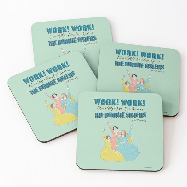 Item preview, Hamilton inspired Bronte Sisters - Work Work designed and sold by BroadlyBooks.