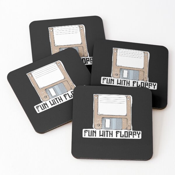 Item preview, Floppy Disk Fun with Floppy Vintage 80s + 90s Technology Old Gadgets designed and sold by emm-j.