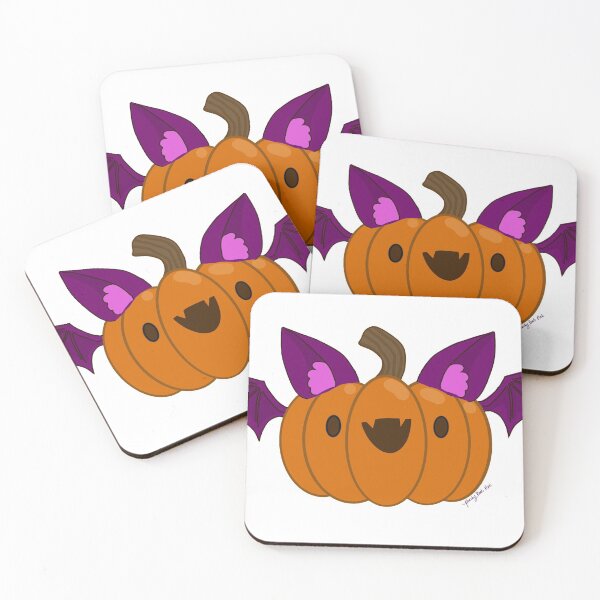 Item preview, Cute Pumpkin Bat designed and sold by PeachyKomori.
